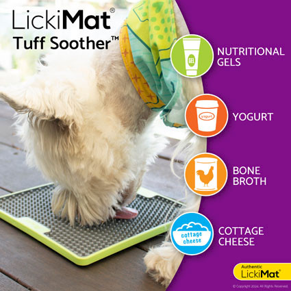 LickiMat® Tuff™ Soother™ - Food suggestions